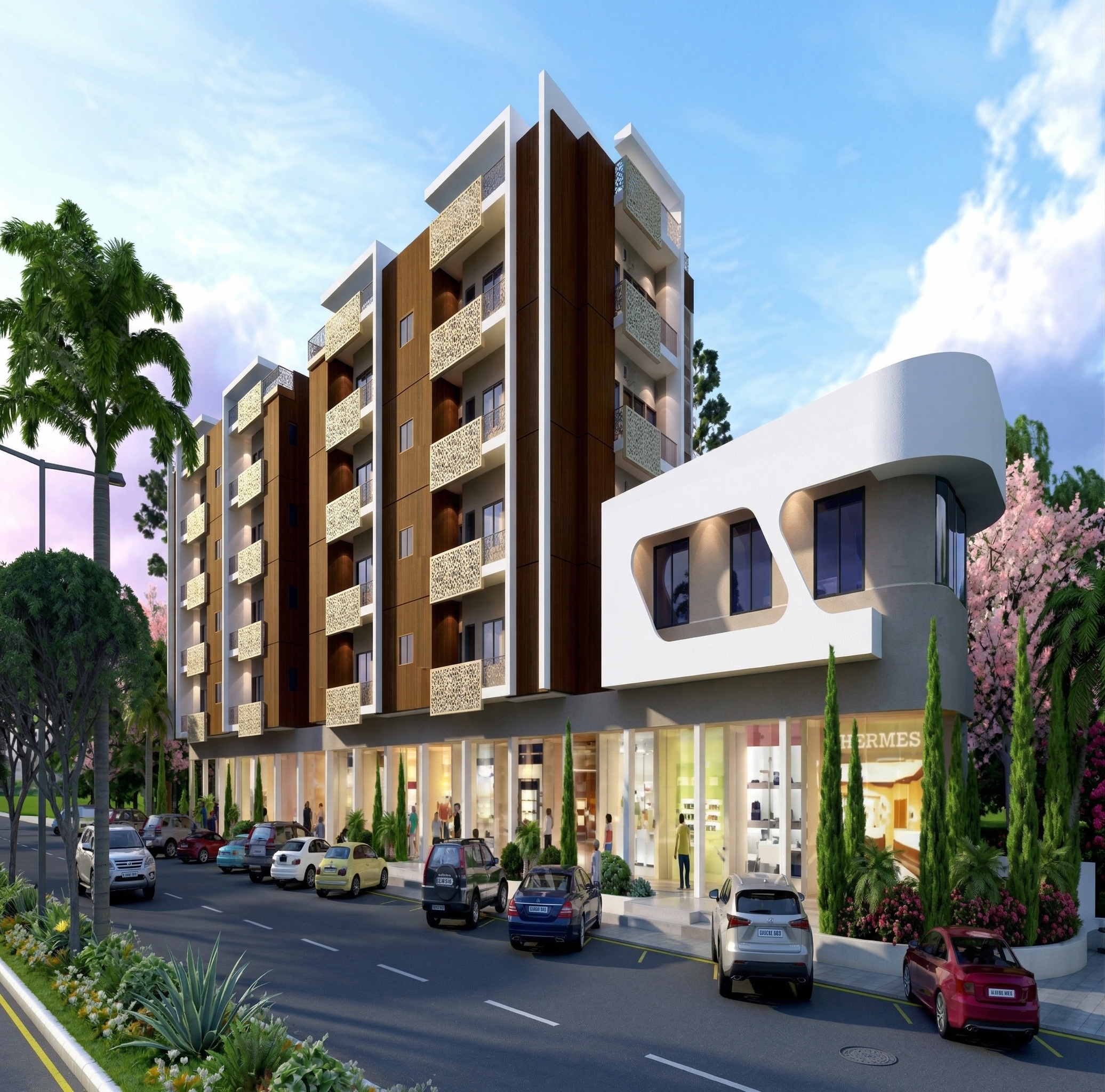 3 BDD Luxury Flat in Rim Jhim Villas