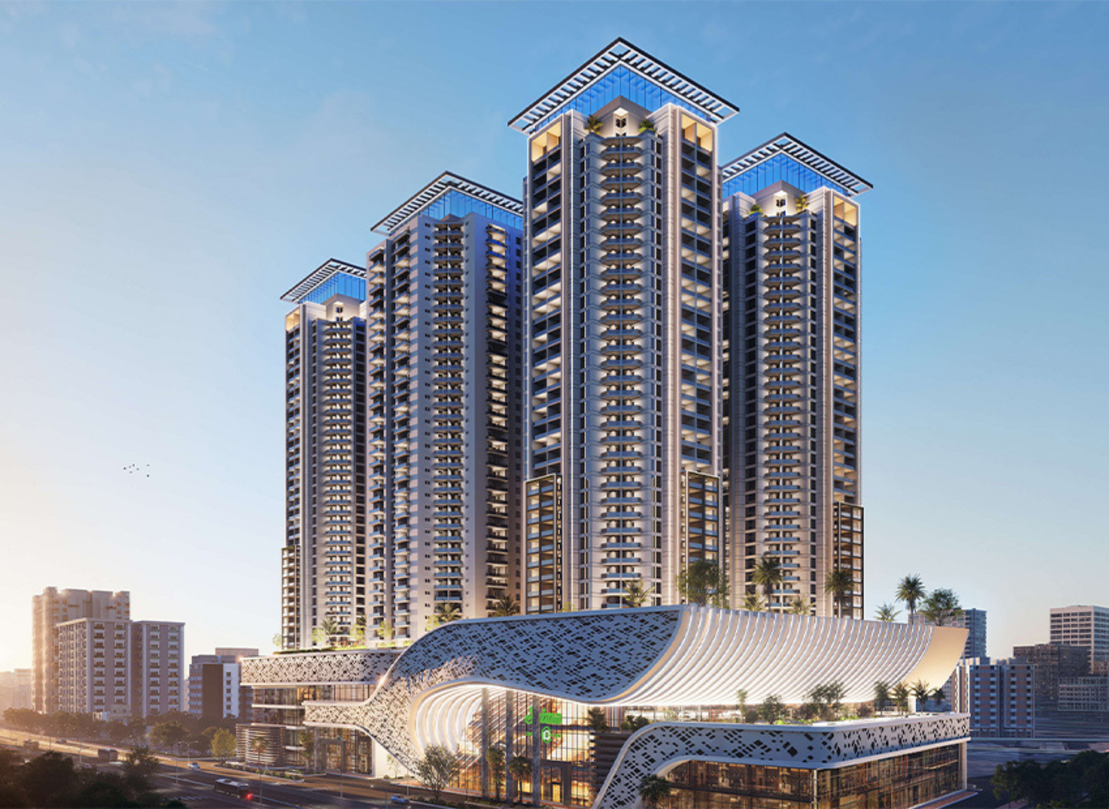 Saima Centre Point M.A. Jinnah Road - night view